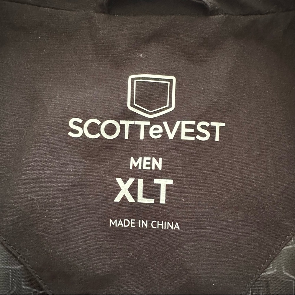 SCOTTeVEST Sterling Anti-Theft 24 Pocket Removable Sleeve Travel Jacket XLT - Picture 9 of 12